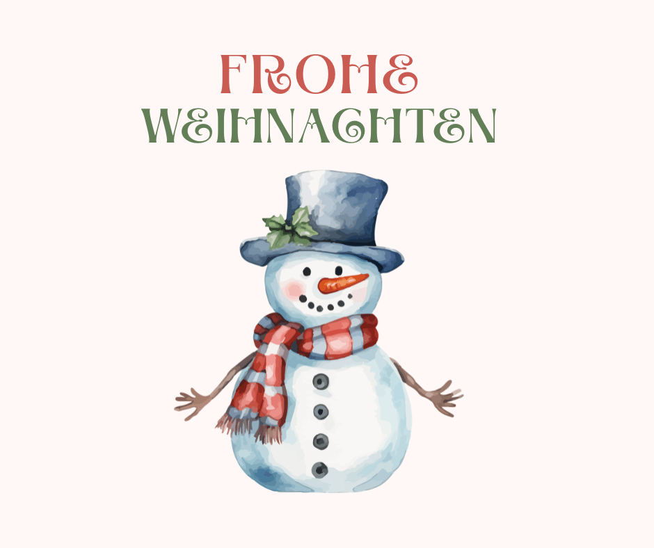 Frohe Weihnachten